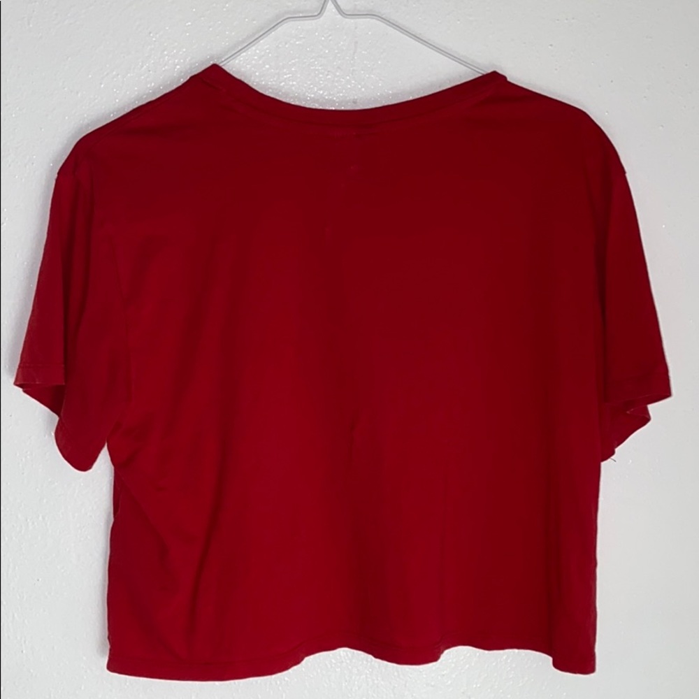 NASA Red Crop Top - Picture 4 of 4